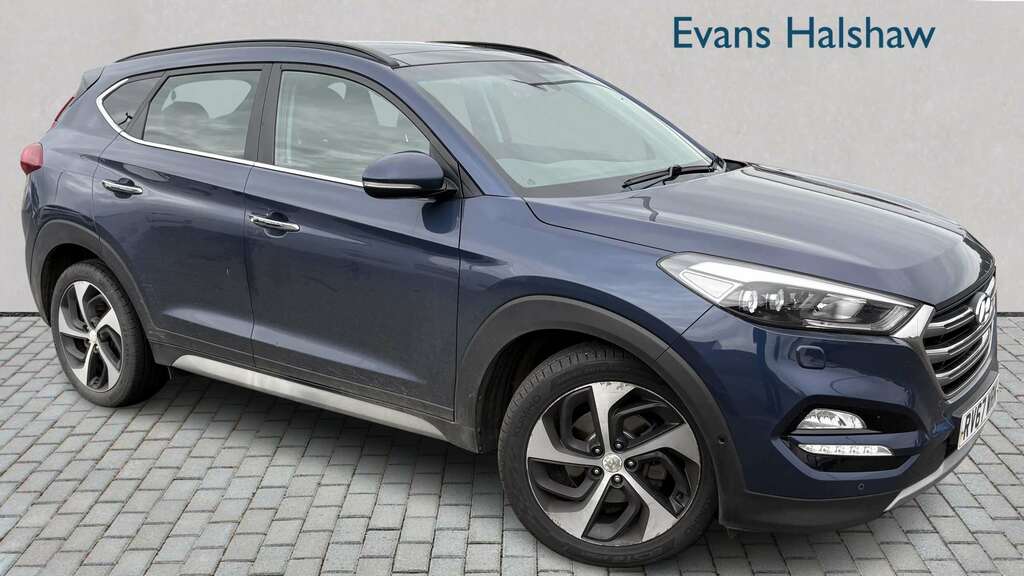 Hyundai Tucson 2.0 Crdi 185 Premium Se 2017 Blue