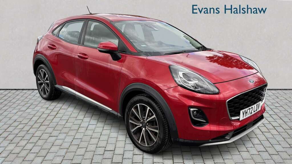 Ford Puma 1.0 Ecoboost Hybrid Mhev Titanium 2022 Red
