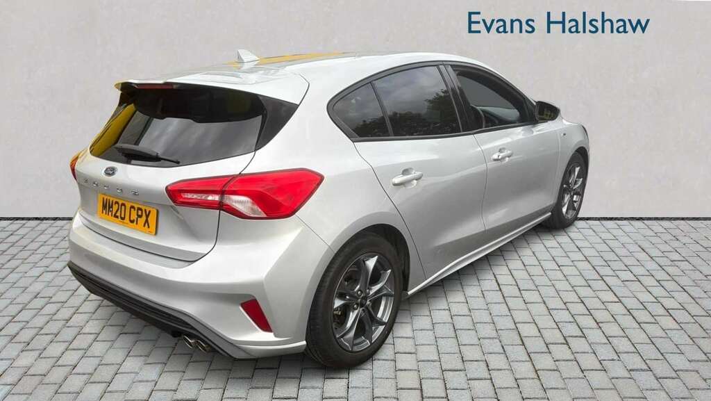Ford Focus 1.0 Ecoboost 125 St-line 2020 Silver #3