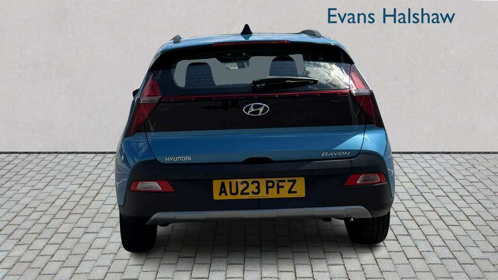 Hyundai Bayon 1.0 Tgdi 48V Mhev Se Connect Dct 2023 Blue #4