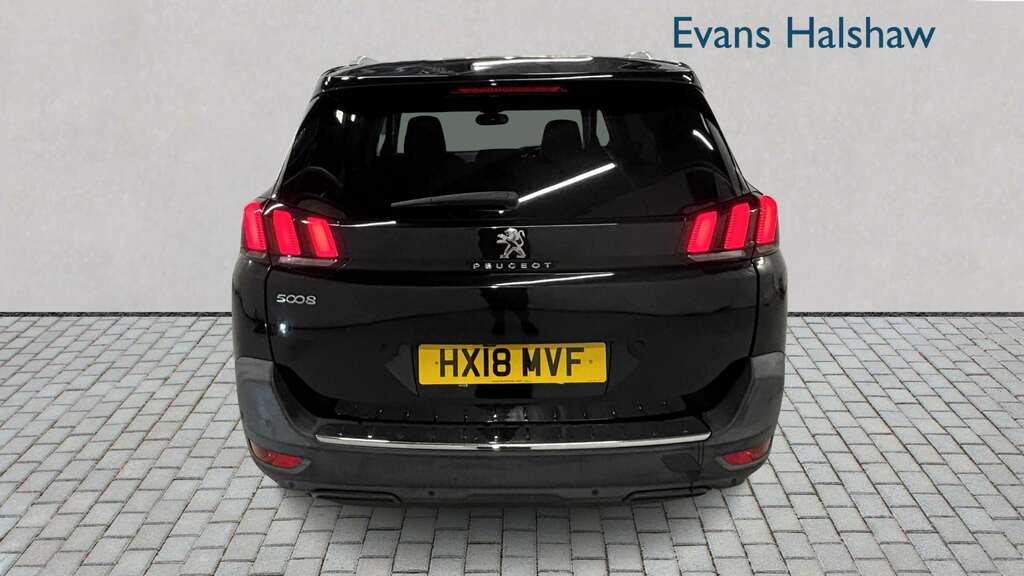 Peugeot 5008 1.6 Thp Allure Eat6 2018 Black #5