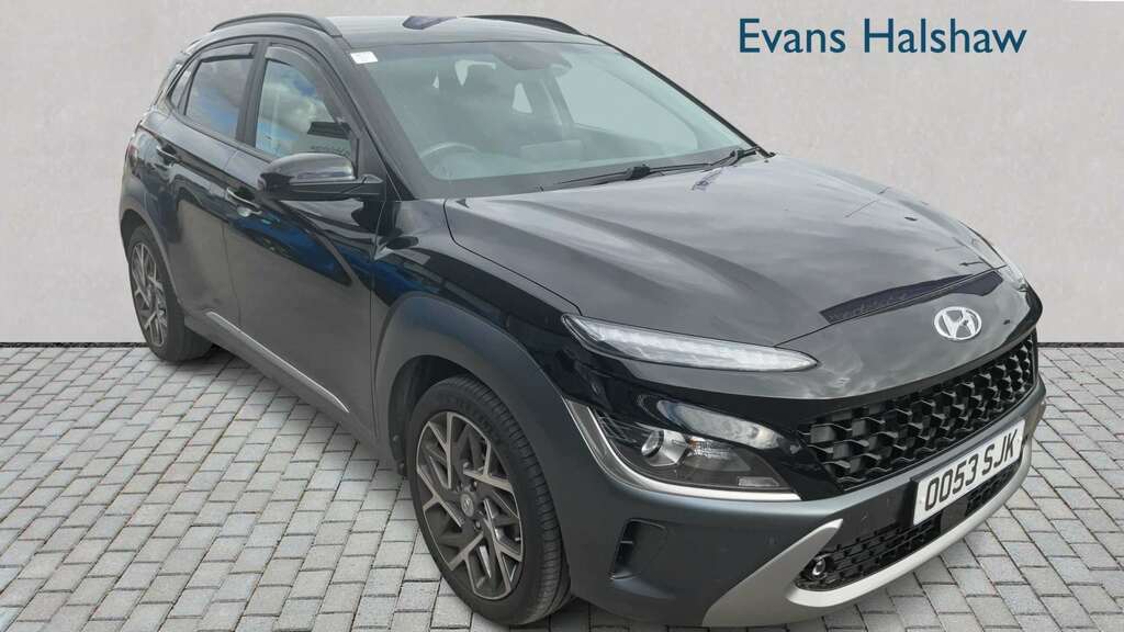 Hyundai Kona 1.6 Gdi Hybrid Premium Dct 2023 Black