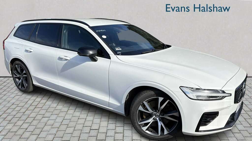 Volvo V60 2.0 T6 Recharge Phev R Design Awd 2021 White