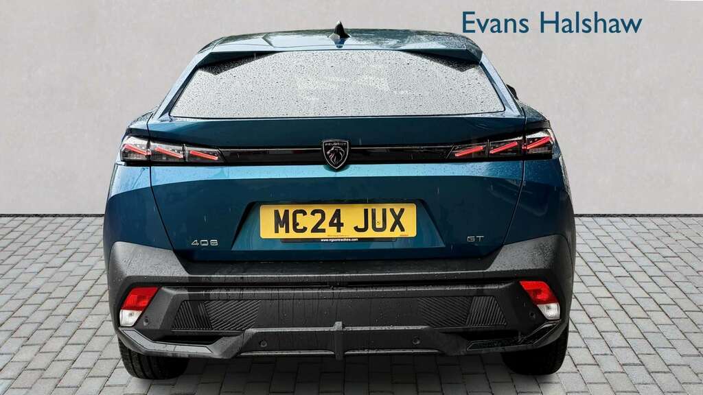 Peugeot 408 1.2 Puretech Gt Eat8 2024 Blue #4