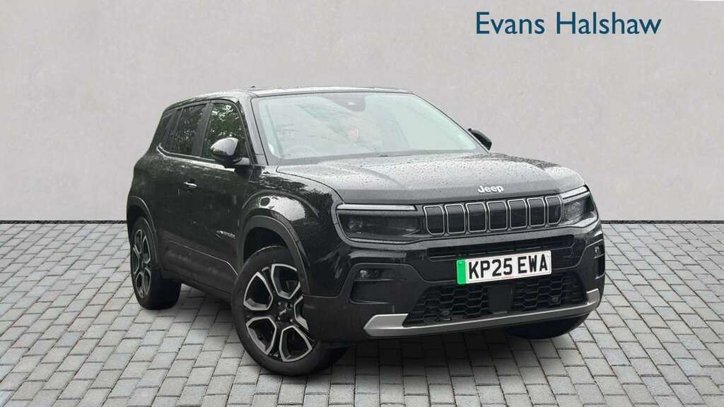 Jeep Avenger 115Kw Summit 54Kwh 2025 Black