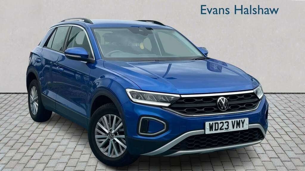 Volkswagen T-Roc 1.5 Tsi Life Dsg 2023 Blue