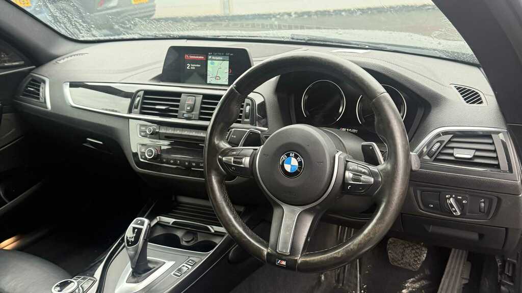 BMW 1 Series M140i Shadow Edition Step 2017 AJ67OEW Black #4