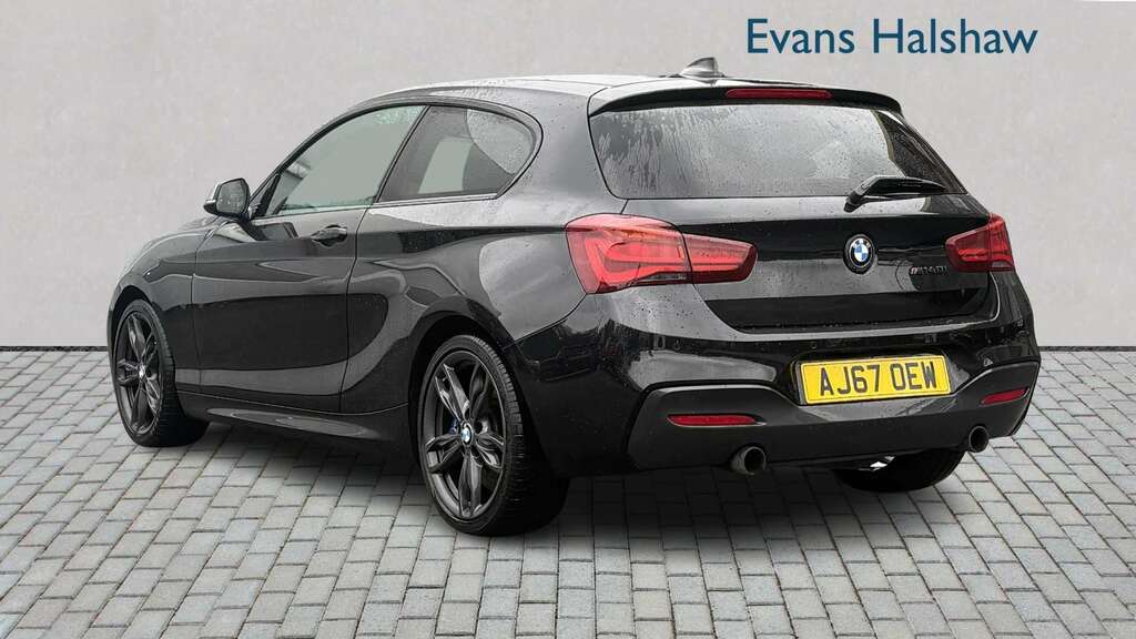BMW 1 Series M140i Shadow Edition Step 2017 AJ67OEW Black #2