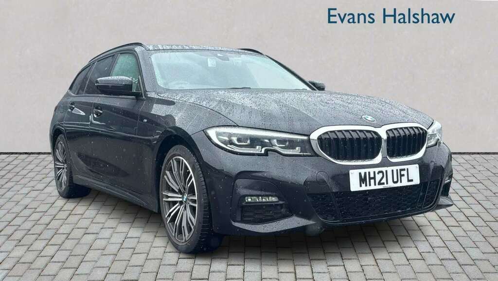 BMW 3 Series 320D Mht M Sport Step 2021 Black