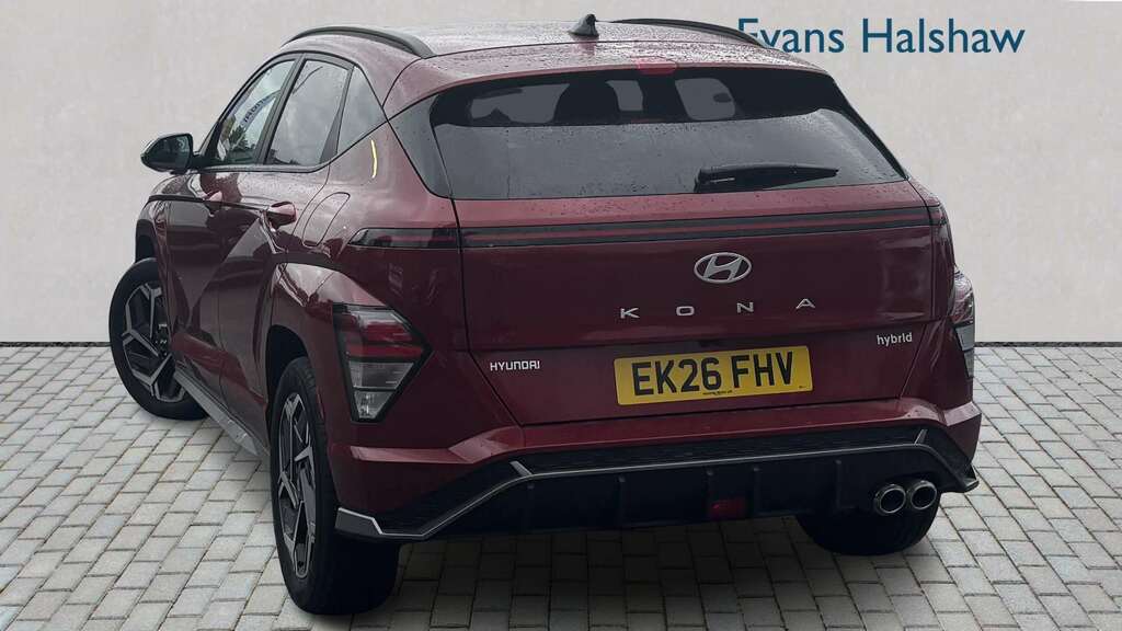 Hyundai Kona 1.6 Hybrid 138 N Line Dct 2026 Red #2