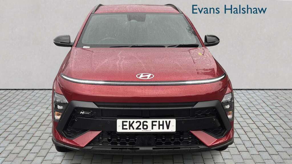 Hyundai Kona 1.6 Hybrid 138 N Line Dct 2026 Red #4