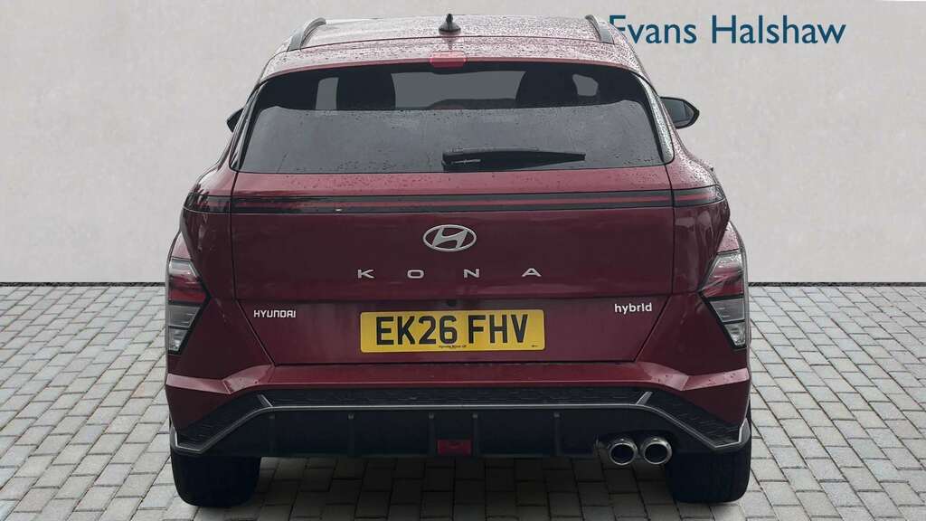 Hyundai Kona 1.6 Hybrid 138 N Line Dct 2026 Red #6