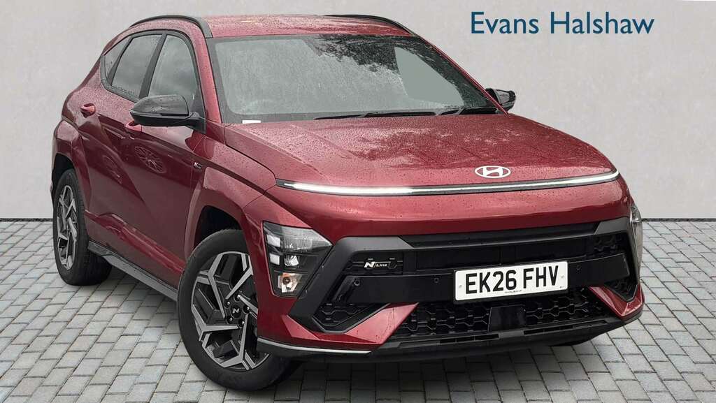 Hyundai Kona 1.6 Hybrid 138 N Line Dct 2026 Red