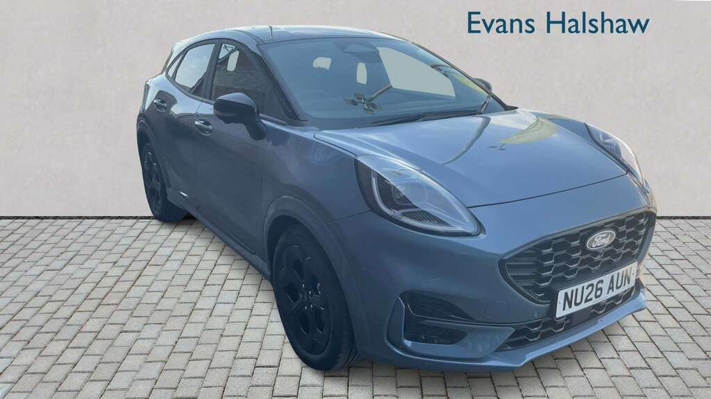 Ford Puma 1.0 Ecoboost Hybrid Mhev Bluecruise Ed Dct 202 Blue
