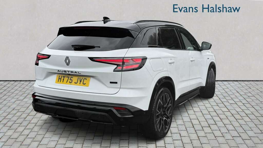 Renault Austral E-tech Full Hybrid Techno Esprit Alpine 2 White #4