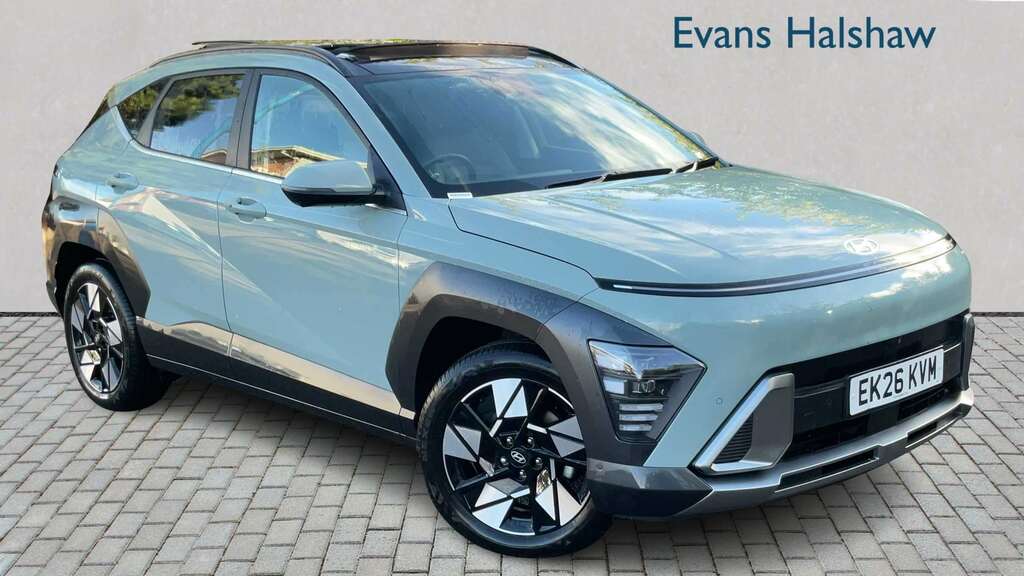 Hyundai Kona 1.6 Hybrid 138 Ultimate Dct 2026 Green