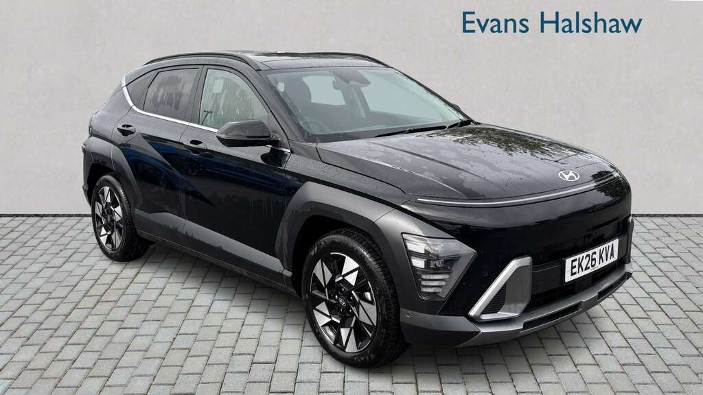 Hyundai Kona 1.6 Hybrid 138 Ultimate Dct 2026 Black