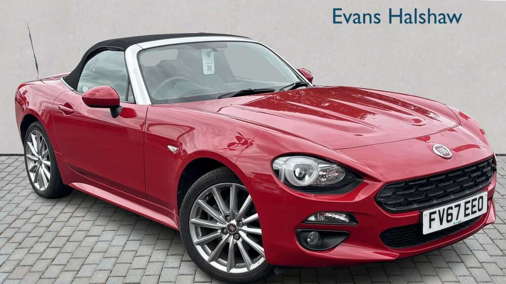 Fiat 124 Spider 1.4 Multiair Lusso 2018 Red