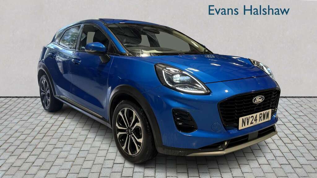Ford Puma 1.0 Ecoboost Hybrid Mhev Titanium 2024 Blue