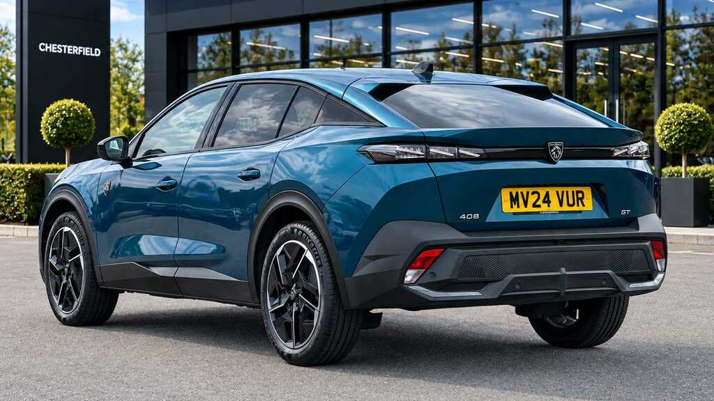 Peugeot 408 1.2 Puretech Gt Eat8 2024 Blue #2