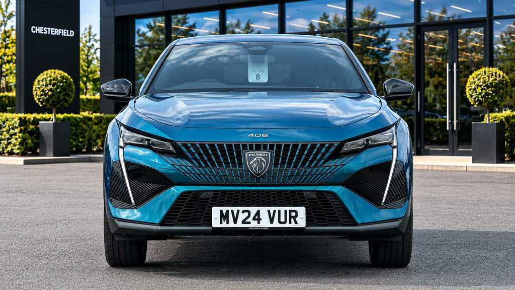 Peugeot 408 1.2 Puretech Gt Eat8 2024 Blue #4