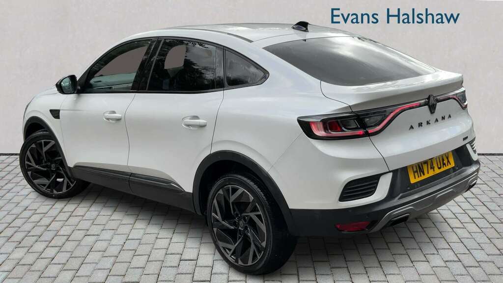 Renault Arkana 1.6 E-tech Fhev 145 Esprit Alpine 2024 White #2