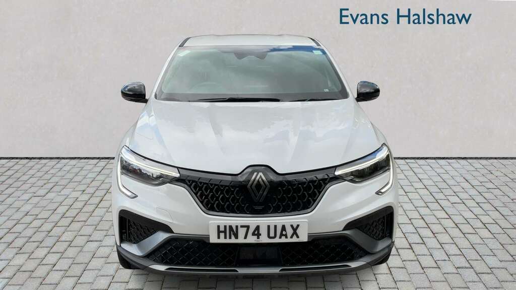 Renault Arkana 1.6 E-tech Fhev 145 Esprit Alpine 2024 White #4
