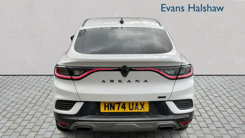 Renault Arkana 1.6 E-tech Fhev 145 Esprit Alpine 2024 White #5