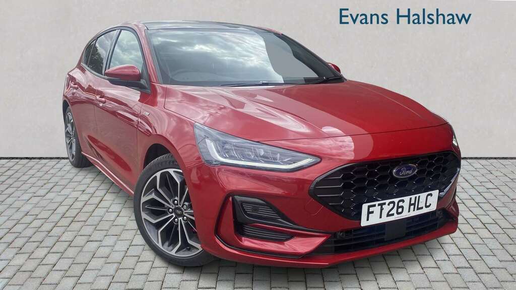 Ford Focus 1.0 Ecoboost Hybrid Mhev 155 St-line X 20 Red