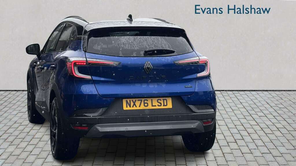 Renault Captur 1.8 E-tech Full Hybrid 160 Esprit Alpine Blue #4