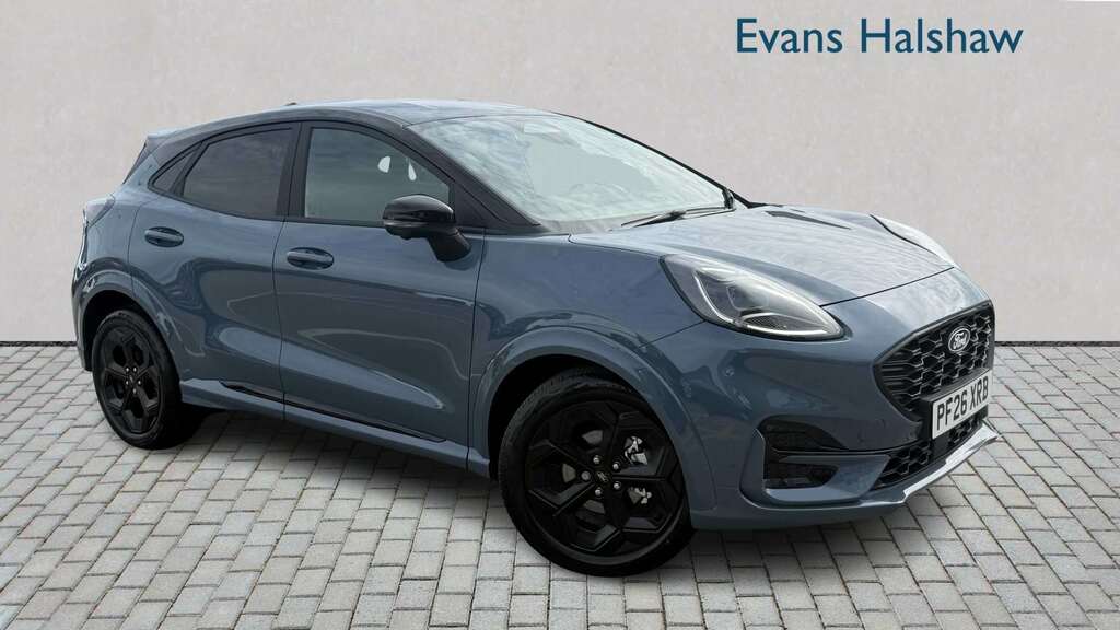 Ford Puma 1.0 Ecoboost Hybrid Mhev Bluecruise Ed Dct 202 Blue
