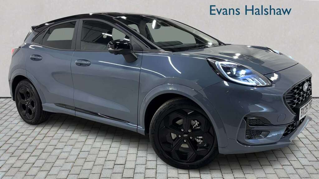 Ford Puma 1.0 Ecoboost Hybrid Mhev Bluecruise Ed Dct 202 Blue