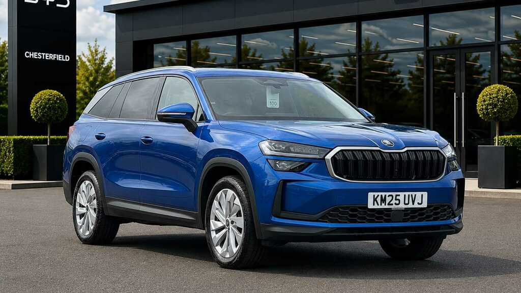 Skoda Kodiaq 2.0 Tdi 193 Se L 4X4 Dsg 7 Seat 2025 Blue
