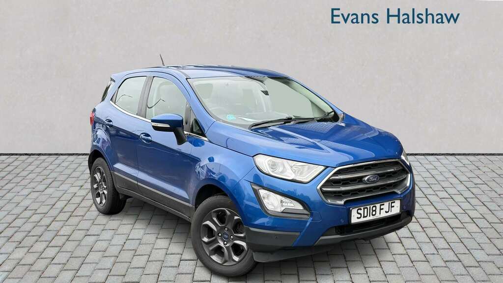 Ford Ecosport 1.0 Ecoboost 125 Zetec 2018 Blue