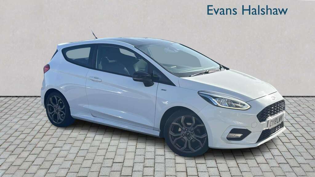 Ford Fiesta St-line Silver #1