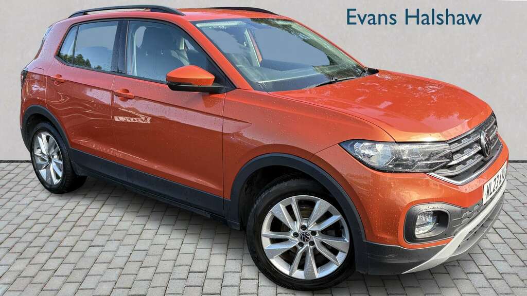 Volkswagen T-Cross 1.0 Tsi Se 2023 Orange