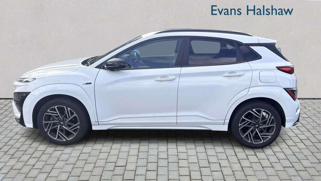 Hyundai Kona 1.0 Tgdi 48V Mhev N Line 2023 White #2