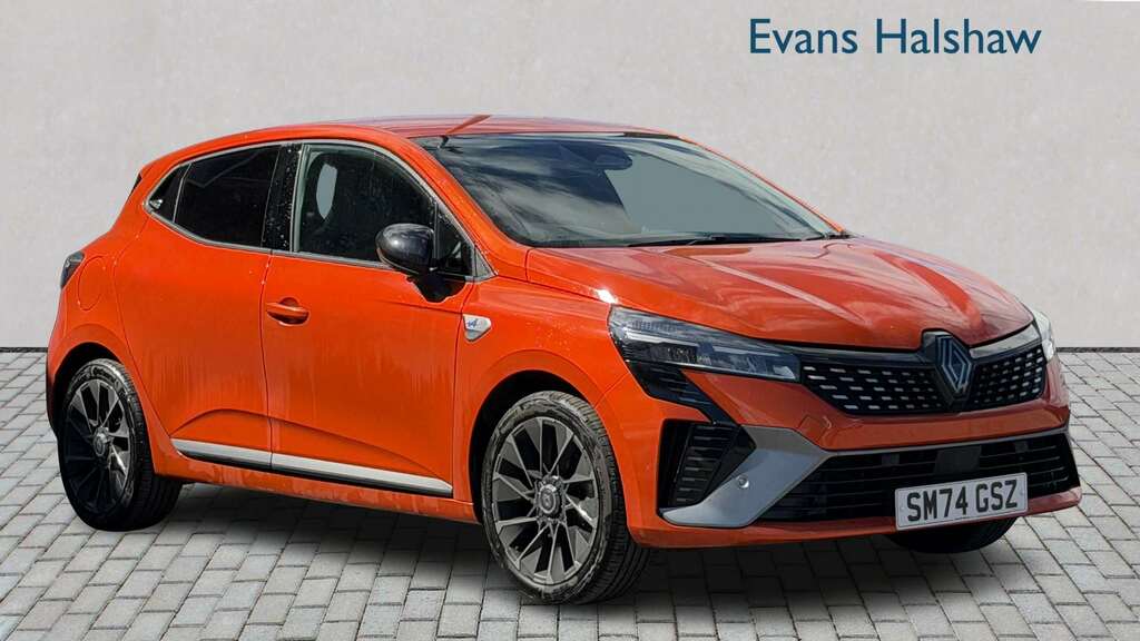 Renault Clio 1.6 E-tech Full Hybrid 145 Esprit Alpine Orange