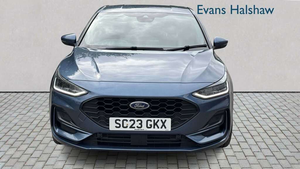 Ford Focus 1.0 Ecoboost St-line Blue #4