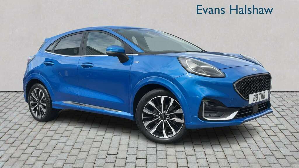 Ford Puma 1.0 Ecoboost Hybr Mhev 155 St-line Vignale Dct Blue