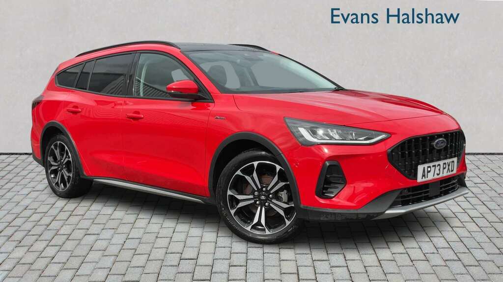 Ford Focus 1.0 Ecoboost Hybrid Mhev 155 Active X 202 Red