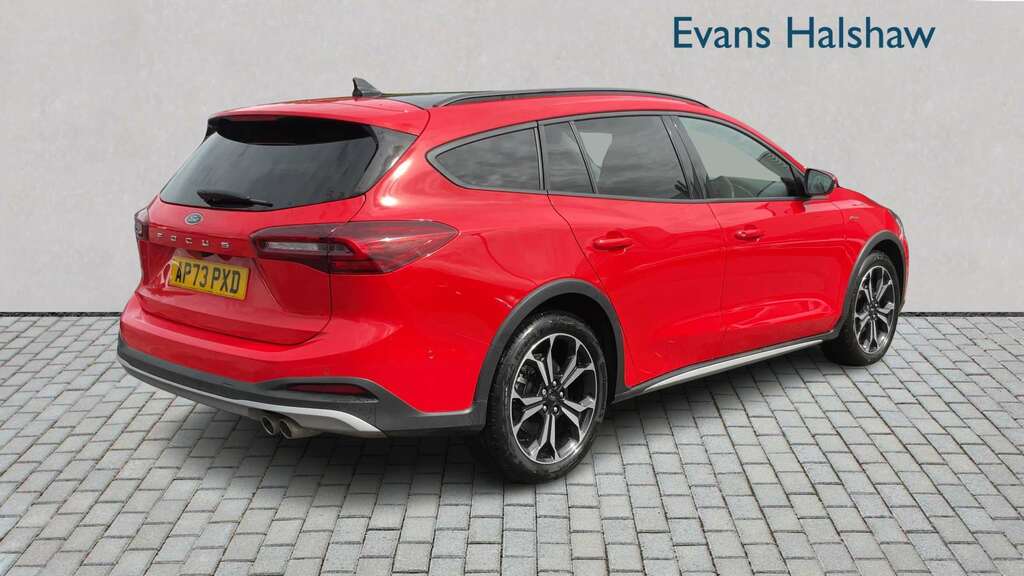 Ford Focus 1.0 Ecoboost Hybrid Mhev 155 Active X 202 AP73PXD Red #2