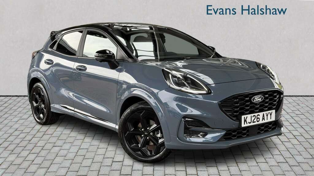 Ford Puma 1.0 Ecoboost Hybrid Mhev Bluecruise Ed Dct 202 Blue