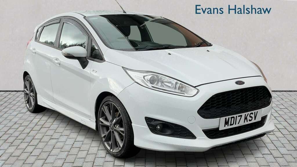 Ford Fiesta 1.0 Ecoboost 140 St-line 2017 White