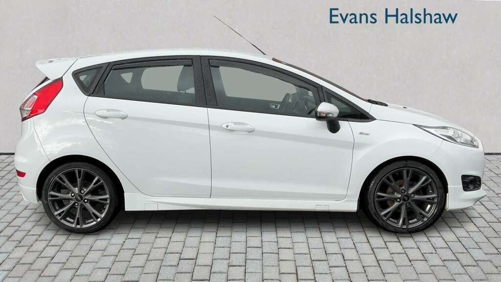 Ford Fiesta 1.0 Ecoboost 140 St-line 2017 White #3