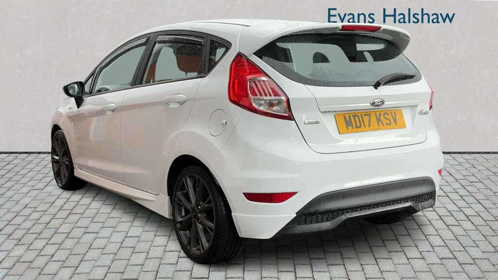 Ford Fiesta 1.0 Ecoboost 140 St-line 2017 White #2