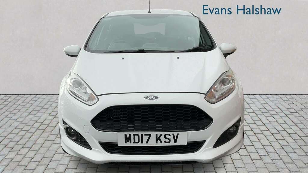 Ford Fiesta 1.0 Ecoboost 140 St-line 2017 White #4