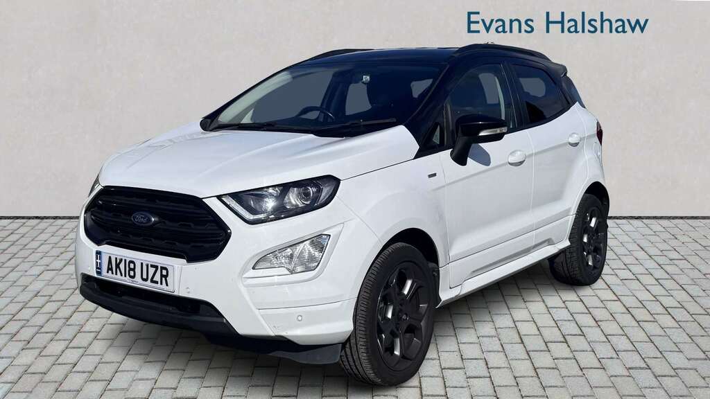 Ford Ecosport 1.0 Ecoboost 140 St-line 2018 White #5