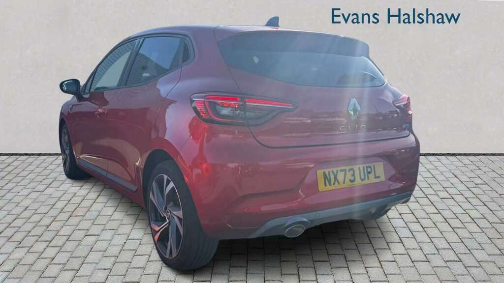 Renault Clio 1.0 Tce 90 Rs Line 2023 Red #5
