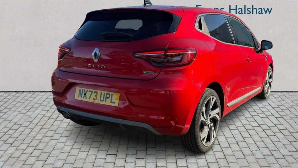 Renault Clio 1.0 Tce 90 Rs Line 2023 Red #3